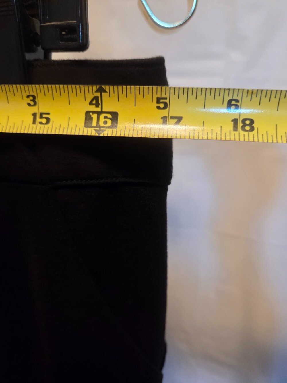 Democracy "Ab"solution Black High Rise Drawstring Cropped Pants Size L - Picture 4 of 11